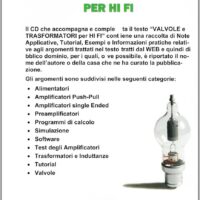 Valvole e trasformatori per HI FI - con CD-ROM - immagine 2