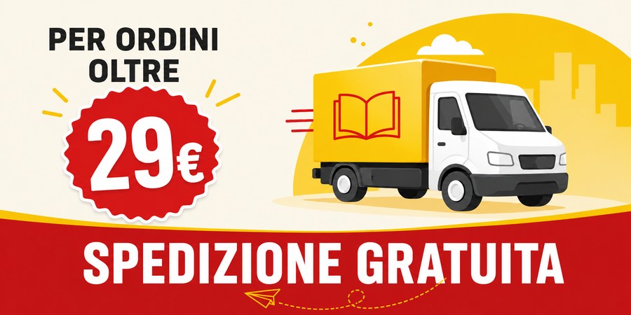 Spedizione gratuita per ordini oltre 29 euro